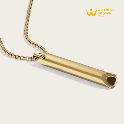 The Exhale. Stress-Relief Necklace.
