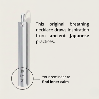 The Exhale. Stress-Relief Necklace.