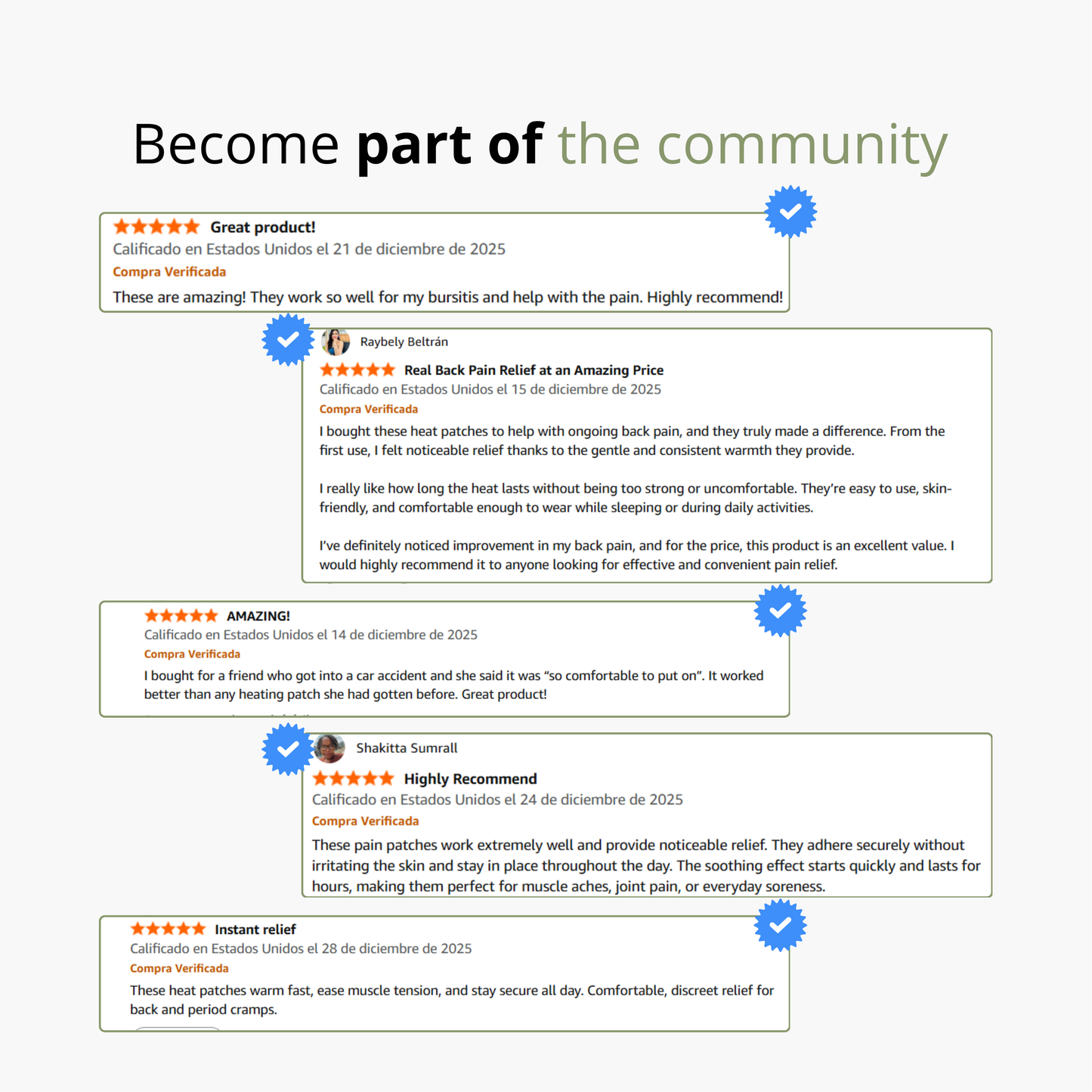 NatureRelief™ Herbal Joint Patches