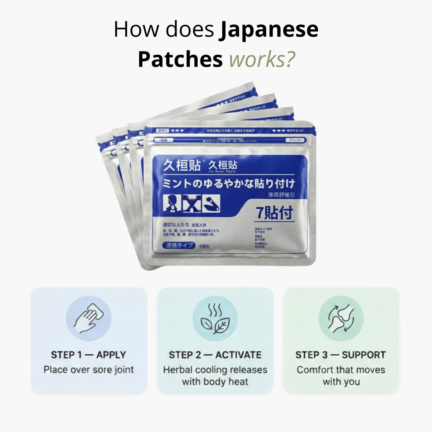 NatureRelief™ Herbal Joint Patches