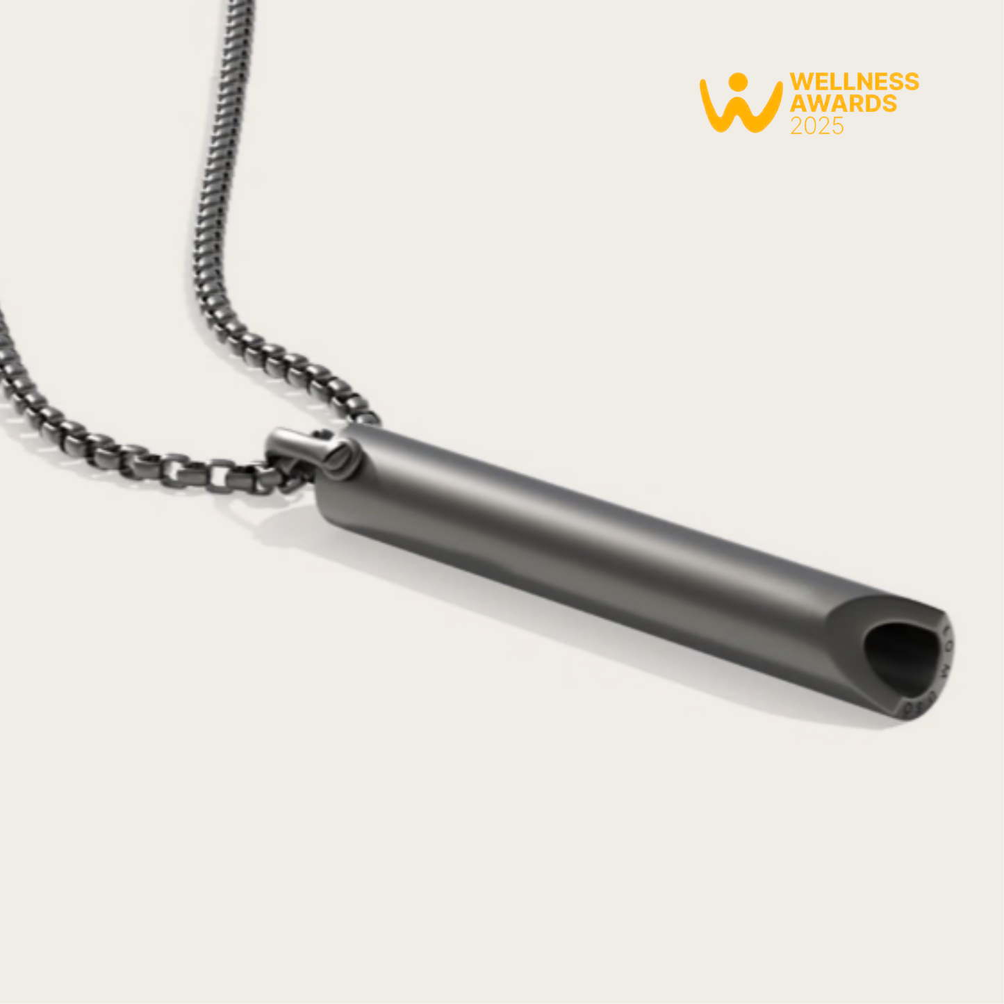 The Exhale. Stress-Relief Necklace.